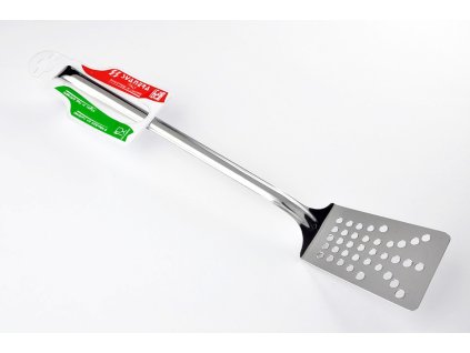 Obracečka děrovaná nerez 36,5x7cm  SVANERA 8780