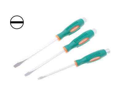 Úderové šroubováky ploché, různé rozměry - JONNESWAY