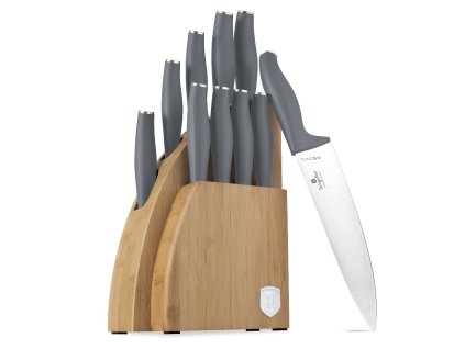 BERLINGERHAUS Sada nožů se stojanem BAMBOO 10 ks Aspen Collection BH-2759