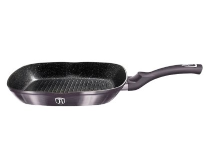 BERLINGERHAUS Pánev grilovací s mramorovým povrchem 28 cm Carbon PRO Line BH-6901