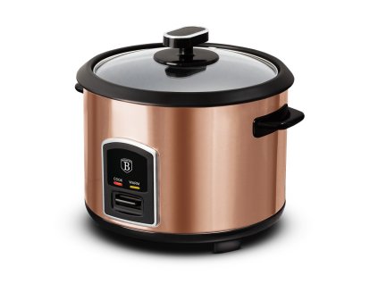 BERLINGERHAUS Rýžovar 1,8 l Rosegold Metallic Line BH-9274