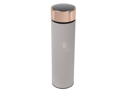 BERLINGERHAUS Chytrá termoska s ukazatelem teploty 0,5 l Taupe Collection BH-9677