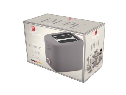 BERLINGERHAUS Topinkovač s krytem 750 W Taupe Collection BH-9701
