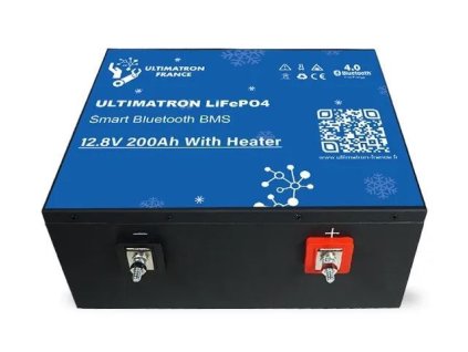 LiFePO4 akumulátor Ultimatron ULM-12-200H S.BMS 12,8V/200Ah vyhřívaný