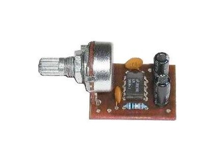 Zesilovač 1W s LM386, STAVEBNICE