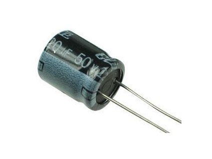 220u/50V 105° 10x13mm, low ESR, long life, elektrolyt.kondenzátor radi