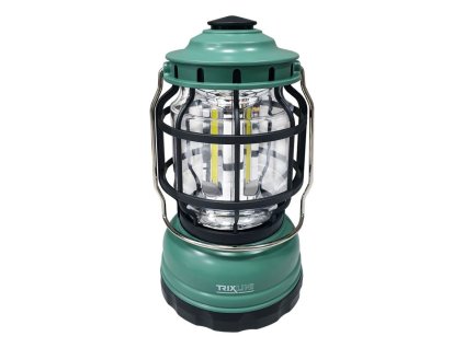 Outdoorová svítilna na baterie LED COB 3x3W  zelená, TR-218R