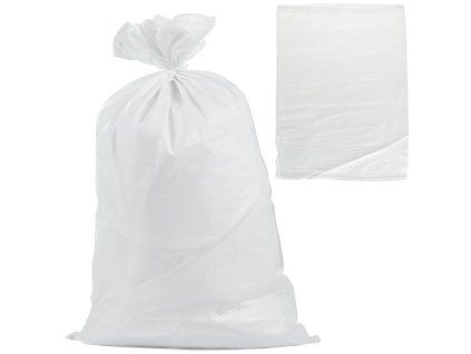 Pytel polypropylenový 50x80 cm, 30 kg, bílý - GEKO