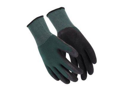 Rukavice polyesterové LATEX FOAM S, 9, STALCO