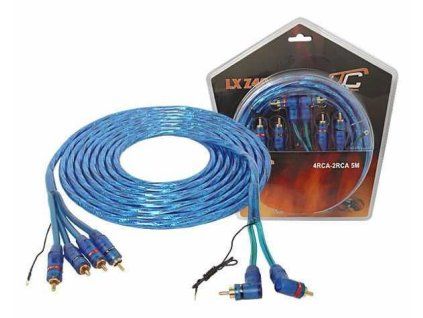 Kabel 2xCinch-4xCinch 5m LTC AUDIO