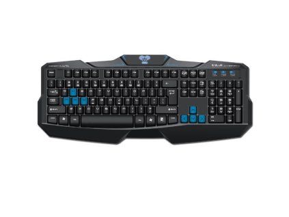 Klávesnice Cobra E-Blue EKM746 CZ/SK USB herní, černá