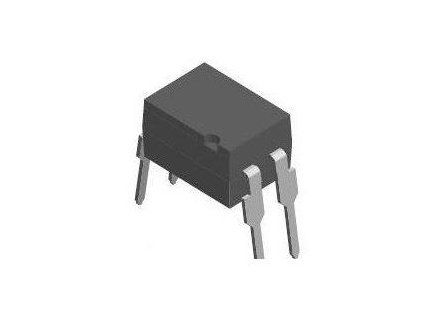 BPC817C optočlen s tranzistorem, 5kV CTR 200-400% DIP4