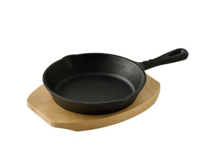 MASTERPRO Pánev litinová COOK & SHARE 15,8 cm černá BGMP-3803-EM