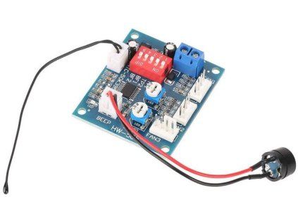 Regulátor otáček PWM s teplotní sondou pro ventilátory, modul HW-585