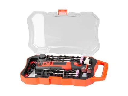 Aku mini přímá bruska s příslušenstvím 1500mAh, 8V