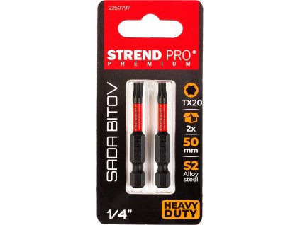 Bit Strend Pro Premium Torx, T20, bal. 2 ks