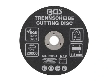 Kotouč řezný 75mm - BGS 3286-1