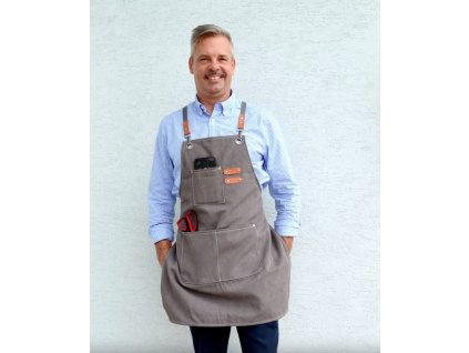 Zástěra kuchyňská grilovací 68x75cm  BBQ