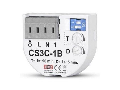 Časový spínač pod vypínač CS3C-1B Elektrobock