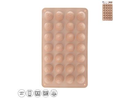 Forma silikonová včelí úlky  ORION béžová/hnědá