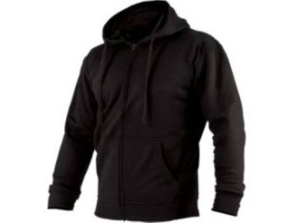 Mikina s kapucí PORA, XL černá, STALCO