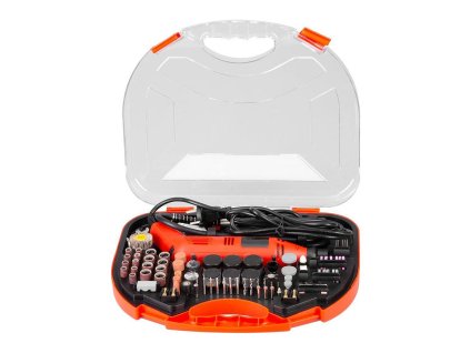 Elektrická mini přímá bruska s příslušenstvím, 130W