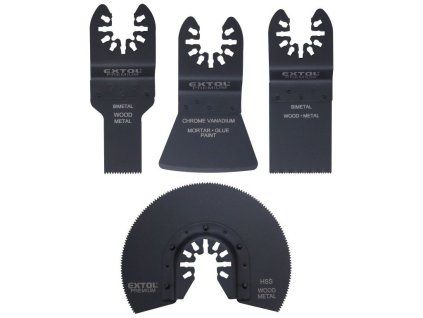 Nářadí multifunkční, sada 4ks EXTOL PREMIUM