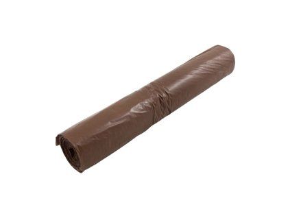 Pytle na odpad 60L/25ks, 60x70cm, 30µm LDPE hnědá