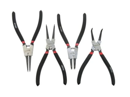 Kleště seeger 180mm/7", sada 4ks GEKO