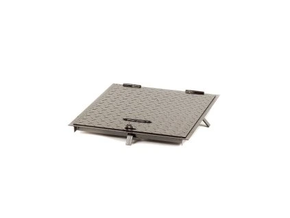 Poklop šachtový 80x80cm-černý