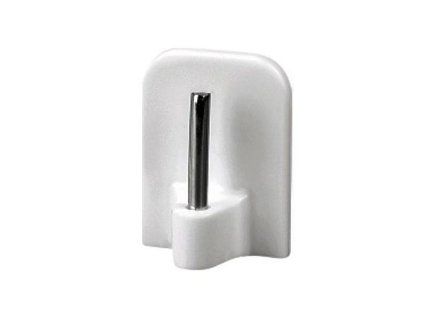 Háček QF8 vitrážní bílý