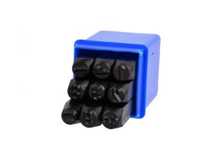 185403 raznice cislice sada razidel 9 ks 8 mm geko