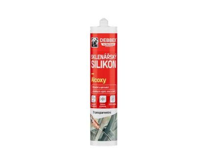 30311BDX Sklenarsky silikon DEBBEX transp 280ml 0a