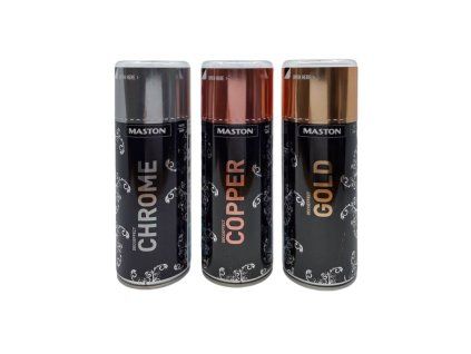 9909734 Maston spray DECOEFFECT CHROME chromovy 400ml 0a