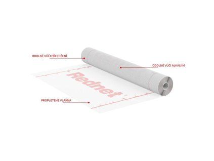 9911282 Perlinka armovaci REDNET 145g m2 1 1x50m bila 0a