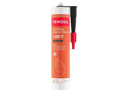 Silikon vysokoteplotní PENOSIL 300°C černý, 280ml