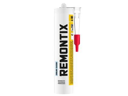Silikon sanitární REMONTIX transparentní, 240ml