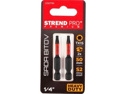 Bit Strend Pro Premium Torx, T15, bal. 2 ks