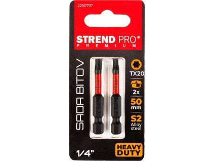 Bit Strend Pro Premium Torx, T20, bal. 2 ks