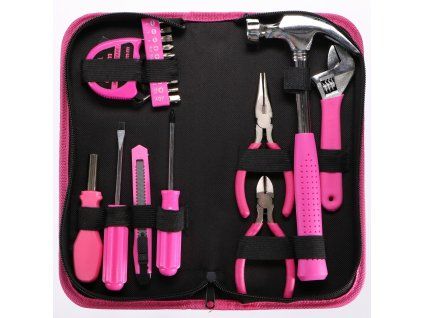 LADY - sada nářadí HOME PINK, 20 dílů - SIXTOL
