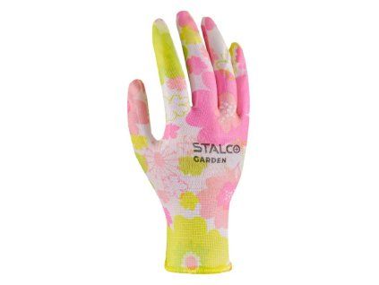 S47381 Rukavice polyesterove S GARDEN 7 STALCO 0a