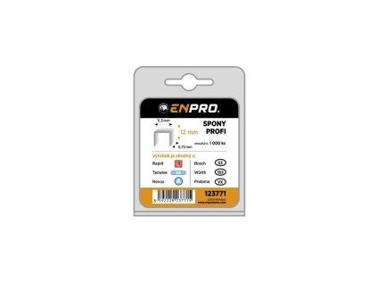 123771 Spony PROFI 530 12 mm 1000 ks ENPRO 0z