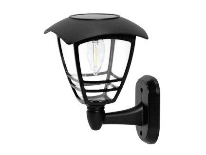 Solární lampa Garden, na stěnu/plot, 15x15x21cm