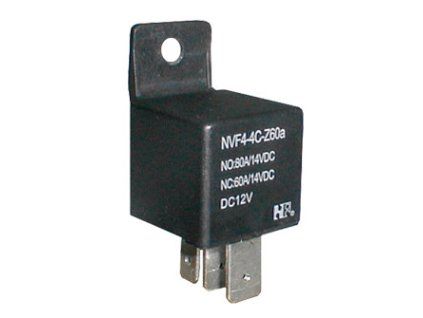Relé auto 12V/60A  1x přep.