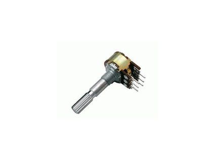 Potenciometr  50K/N  stereo  6/30mm