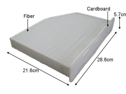 FILTR kabinový octavia2 - originál