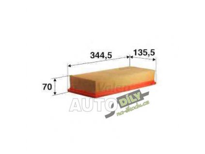 FILTR VZDUCHU octavia2/superb2/yeti - originál
