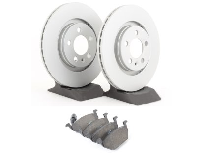 PŘEDNÍ brzdové kotouče + destičky 1.9 TDI - BREMBO