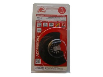 Půlkotouč segmentový HCS k MULTI, Ø 88 mm, STAYER