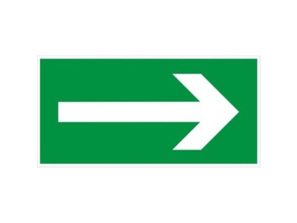 Tabulka doplňková - plast "Směr k východu", 200 x 100 mm